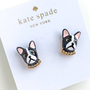 Kate Spade Ma Cherie Antoine Dog Studs (NEW)